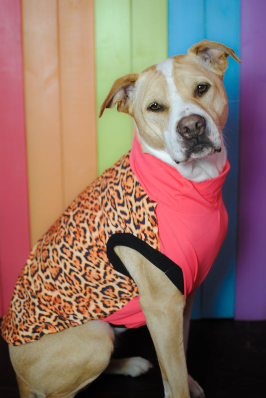 SPF 50 leopard print size medium tank top