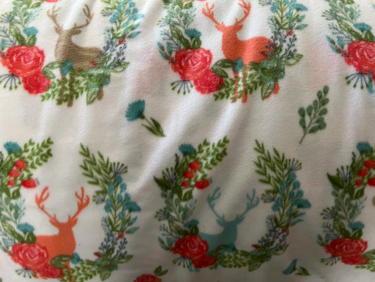 Doe a deer pattern custom dog sweatshirt