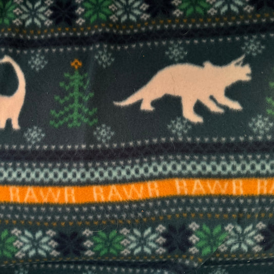 Dinosaur Fairisle Xmas Sweater custom dog sweatshirt